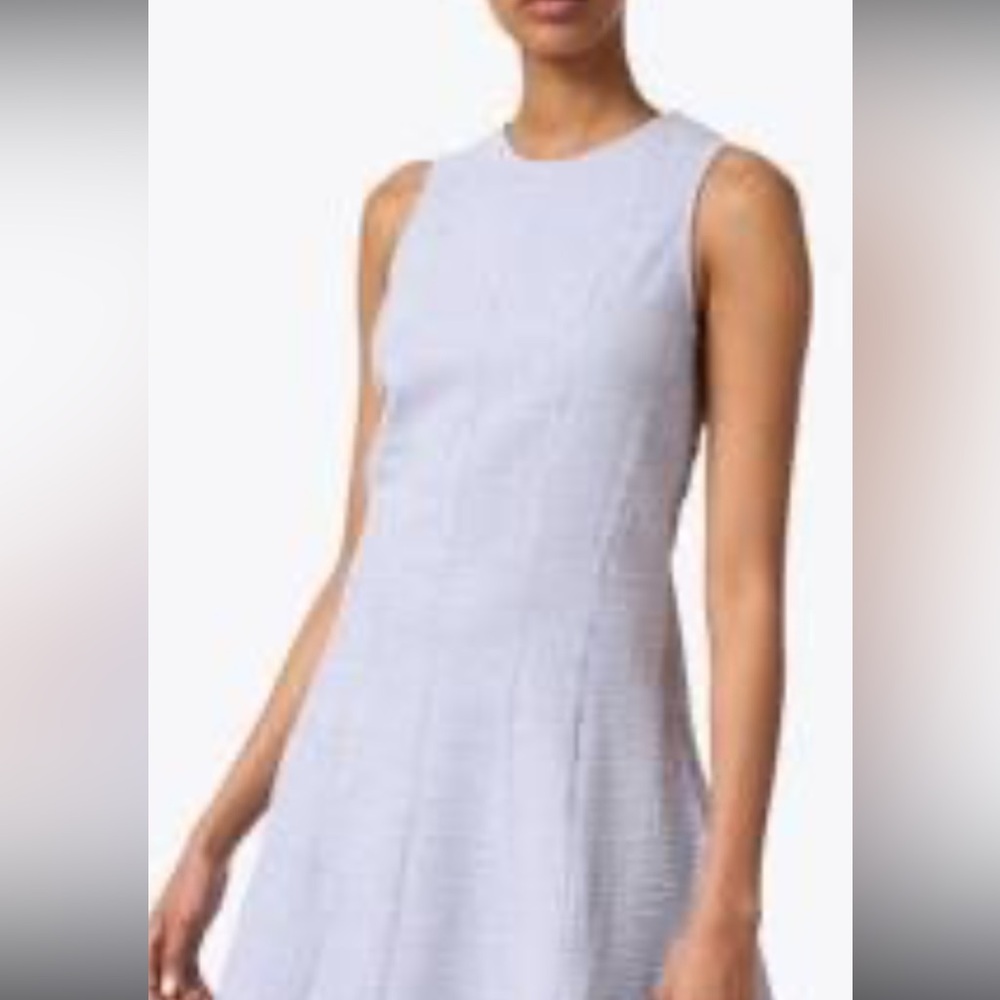 Seersucker Dress by Peace of Cloth size L